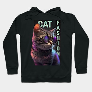 Cat Fashion A.I 2023 Hoodie